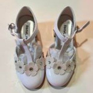 NEW Raquel White Patent Leather by Rachel Shoes - Size 12M